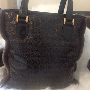 Authentic Tous Leather Tote
